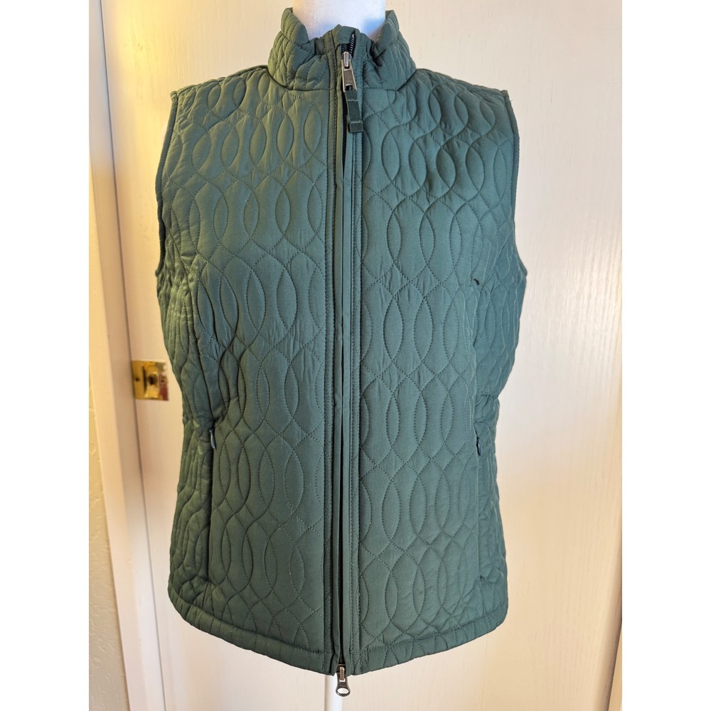 Royal Robbins Green Quilted Packable Puffer Vest Small Fall